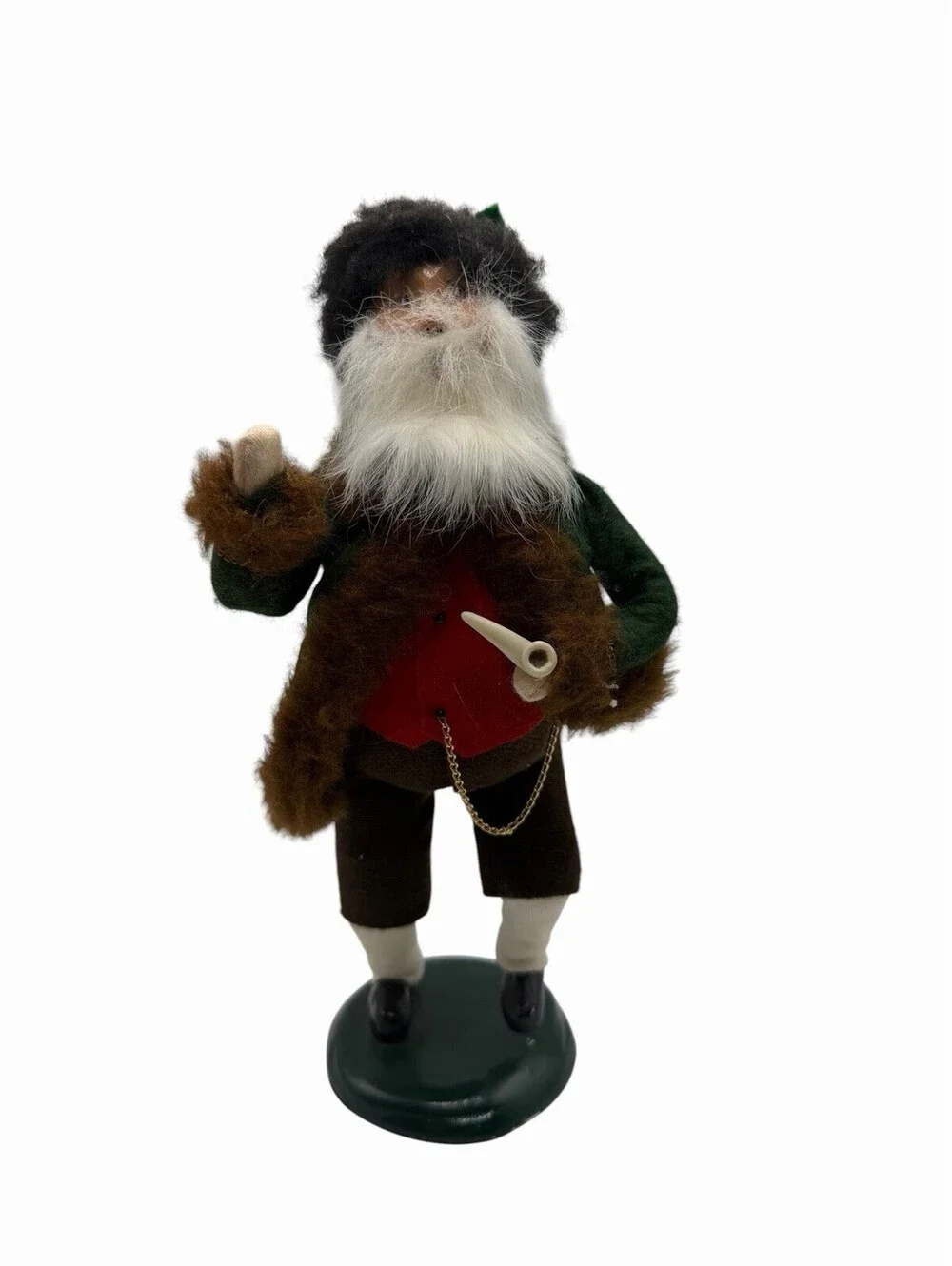 Byers Choice 1996 Knickerbocker Santa w Pipe Only - No Sack *signed*